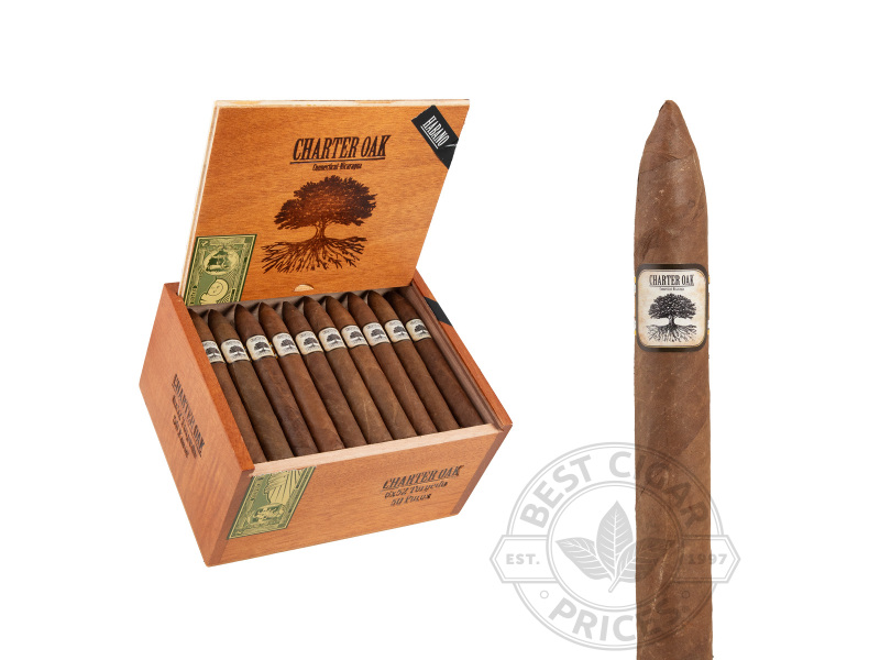 Charter Oak Habano Torpedo - 50 Cigars