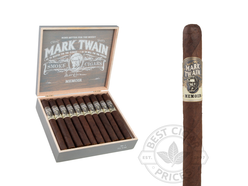 Mark Twain Memoir No. 1 Double Corona - 20 Cigars