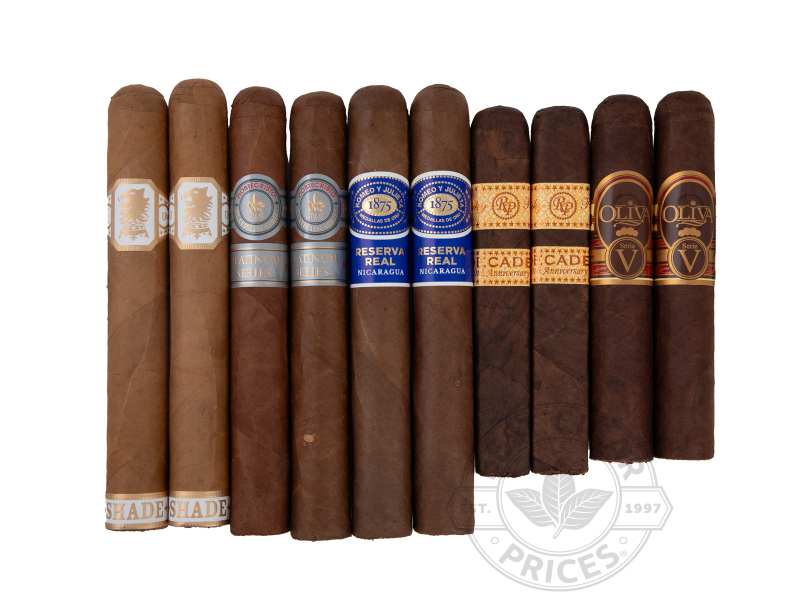 Topshelf Tour 5cigar Sampler 2x Deal - 10 Cigars