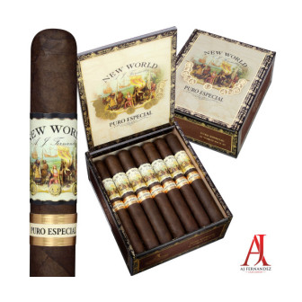 AJ Fernandez New World Puro Especial Short Churchill 5 Pack
