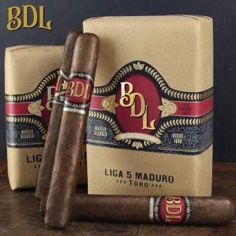 BDL Liga 5 Maduro Gordo 15 CIGARS