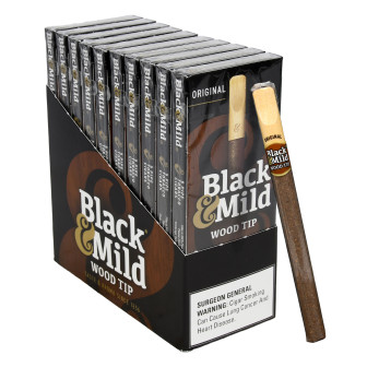 Black & Mild Original Wood Tips 50 CIGARS