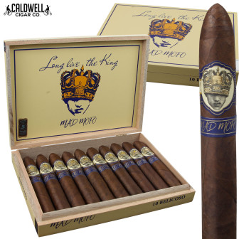 Caldwell Long Live The King Mad MoFo Belicoso Maduro 10 Pack