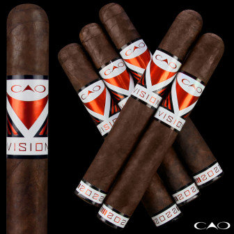 CAO Vision Limited Edition Toro 2022 30 CIGARS