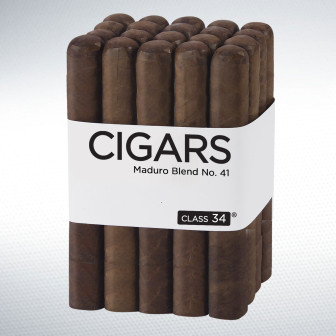 Class 34 Box-Pressed Maduro Blend No. 41 Gordo 20 Pack