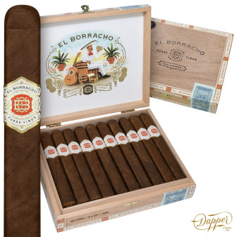 Dapper El Borracho San Andres Natural Box-Pressed Toro 20 Pack