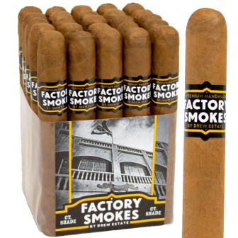 Drew Estate Factory Smokes Connecticut Shade Gordito 25 CIGARS