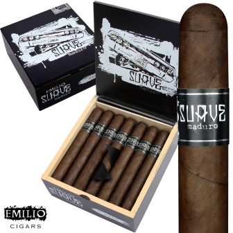 Emilio Cigars Suave Maduro 6x50 20 Pack