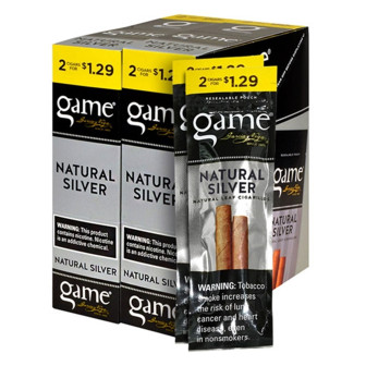 Game by Garcia y Vega Cigarillos Silver 60 CIGARS