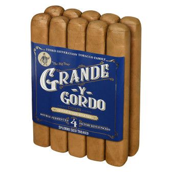 Grande y Gordo Nicaragua Connecticut Salamone 10 CIGARS