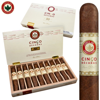 Joya de Nicaragua Cinco Decadas Diadema 10 Pack