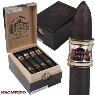 Macanudo Vintage Maduro 1997 Churchill 12 Pack