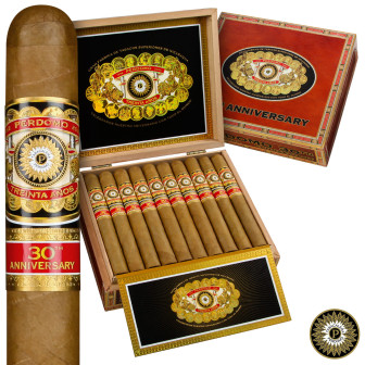 Perdomo 30th Anniversary Connecticut Epicure 5 Pack