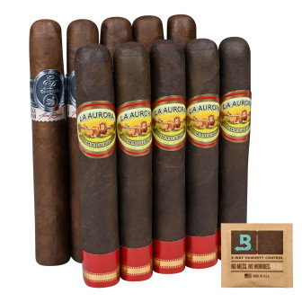 Smash Pack: La Aurora Preferidos Maduro vs E.P. Carrillo Black Swan - 10 Cigars