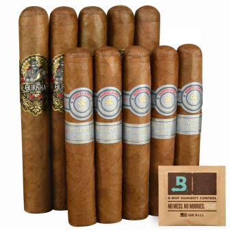 Smash Pack: Montecristo Platinum vs Gurkha 125th Anniv - 10 Cigars