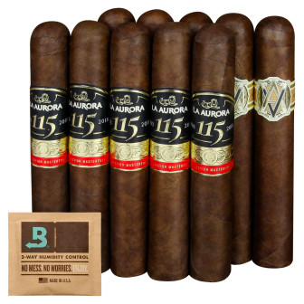 Smash Pack: Avo Classic vs La Aurora 115 Aniversario - 10 Cigars