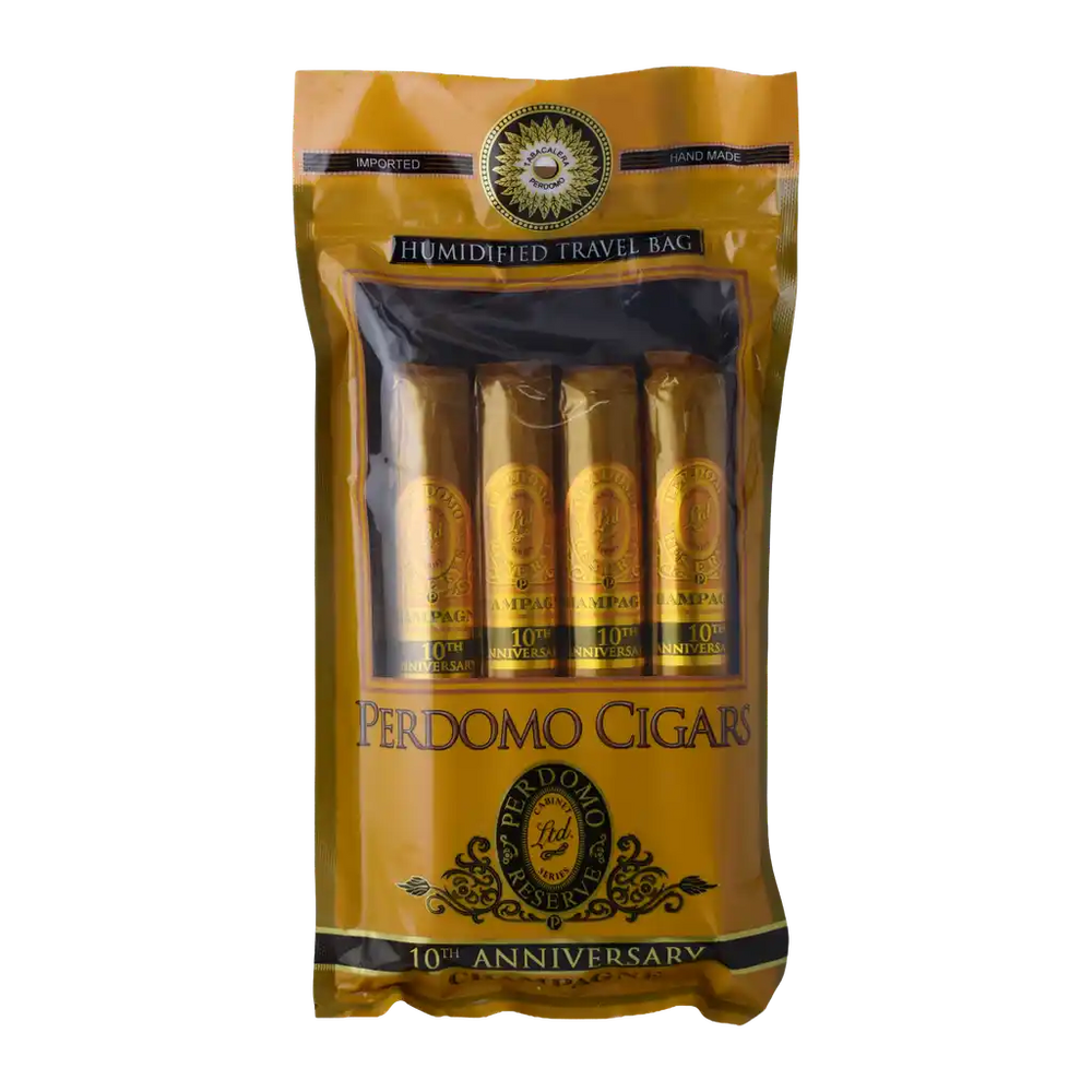 Perdomo Champagne 4 Pack Epicure Fresh (6" X 52)