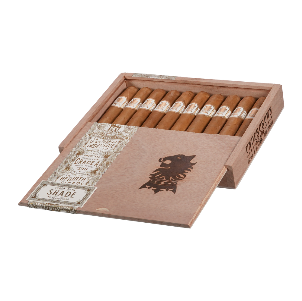 Drew Estate Undercrown Shade Box of 10 | Toro Especial (6" X 50) 10 Count Box