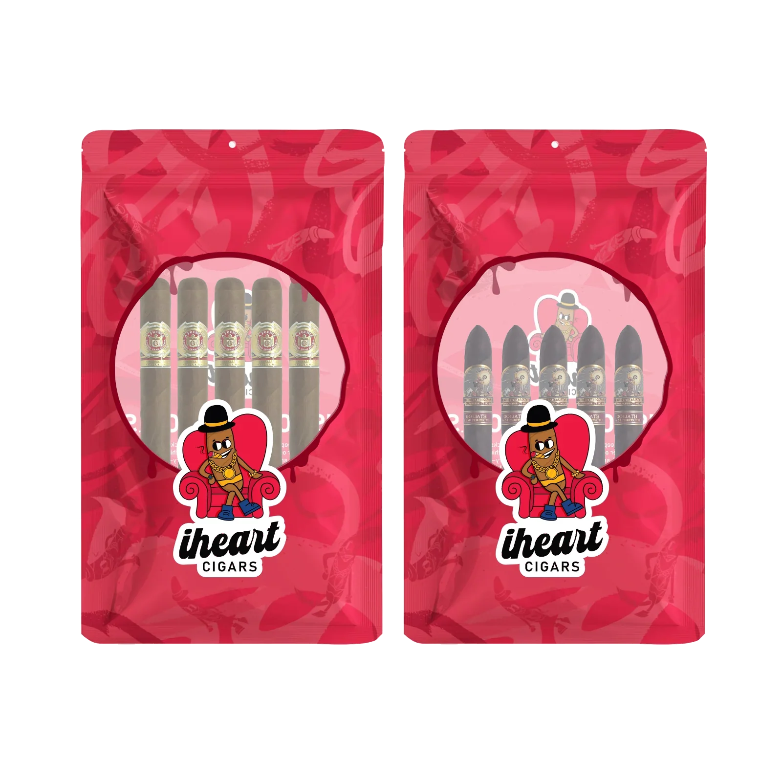 Arturo Fuente Rosado Super Sixty + Foundation Tabernacle CT142 Goliath 10 Cigars