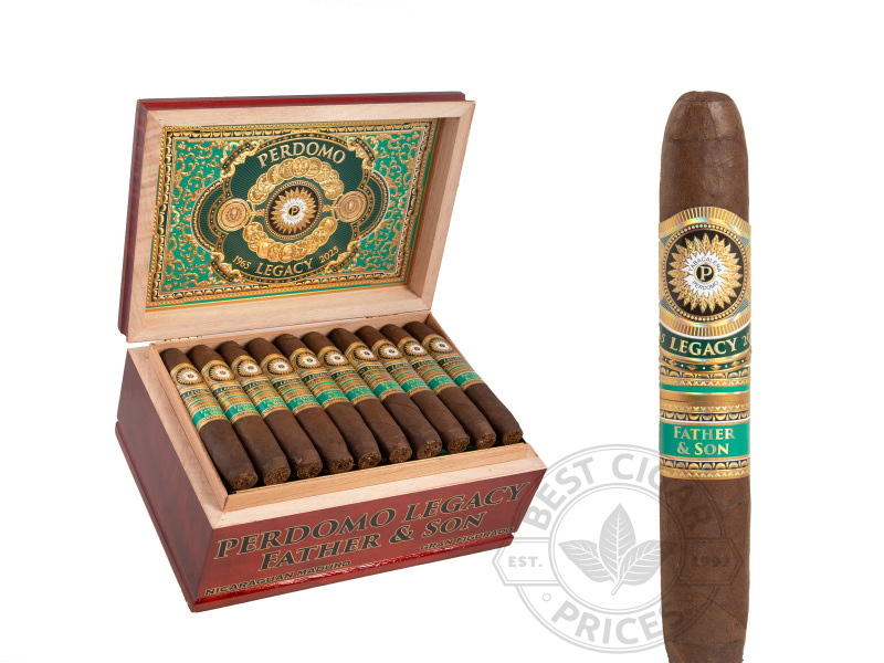 Perdomo Legacy Father & Son Maduro Gran Figurado Cigars - 50 Cigars