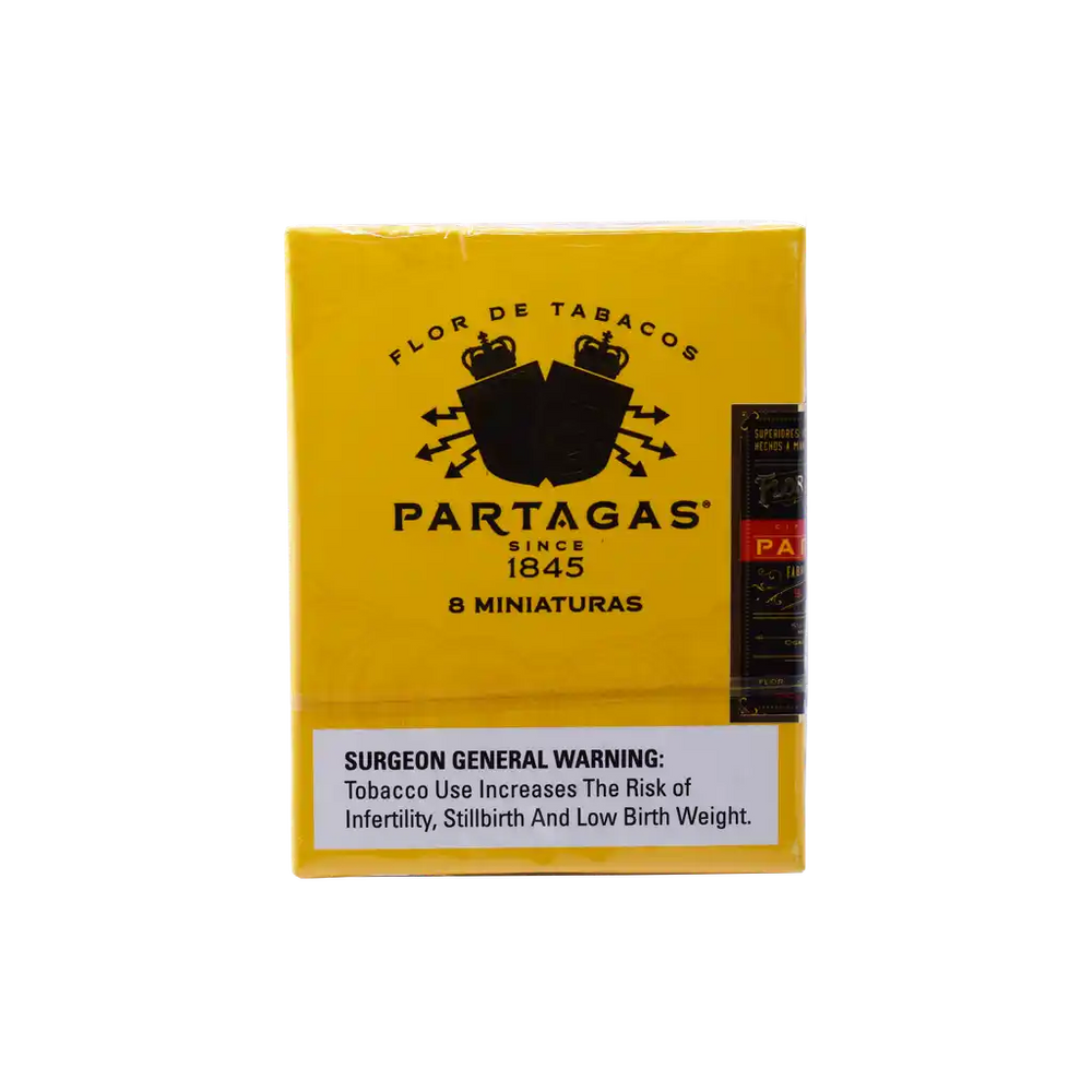 Partagas Puritos Tin (Cigarillos) (4.3"x32) | Box of 100