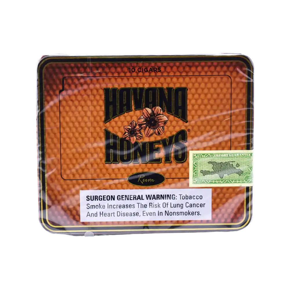 Havana Honeys Rum Cigarillos Tin (4.0"x30) | Box of 50