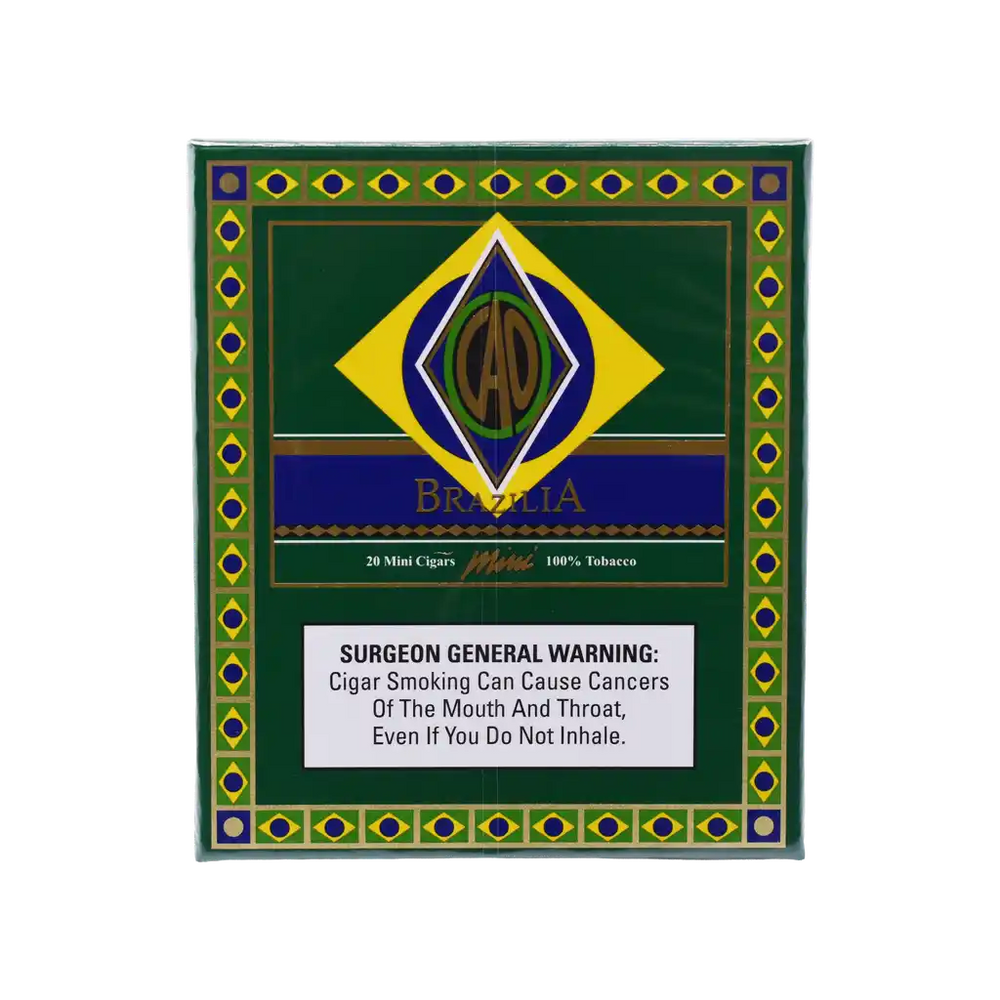 CAO Brazilia Tin Mini Cigarillos (3.5"x20) | Box of 100