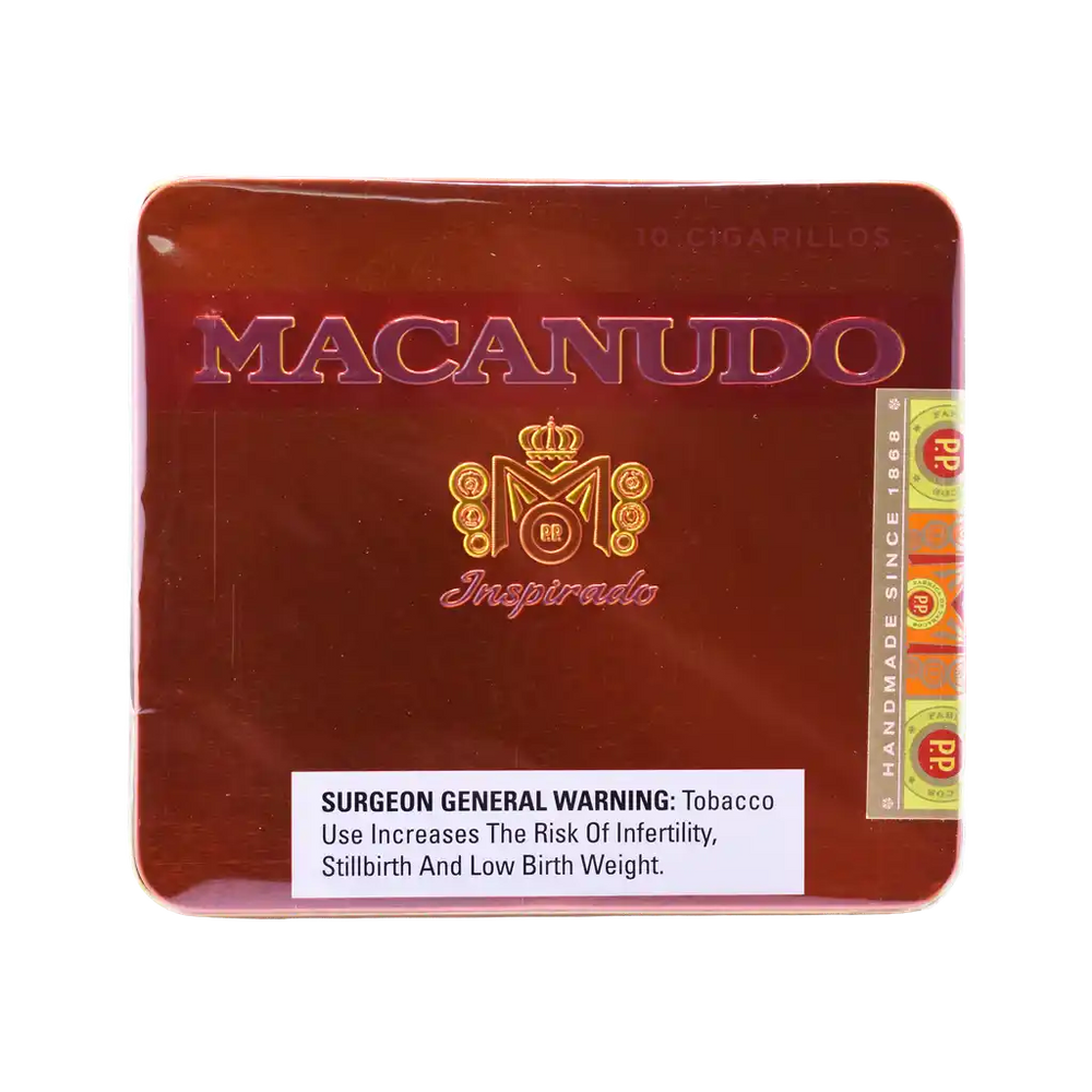 Macanudo Inspirado Red Tin Cigarillos - Red (3.0"x20) | Box of 100