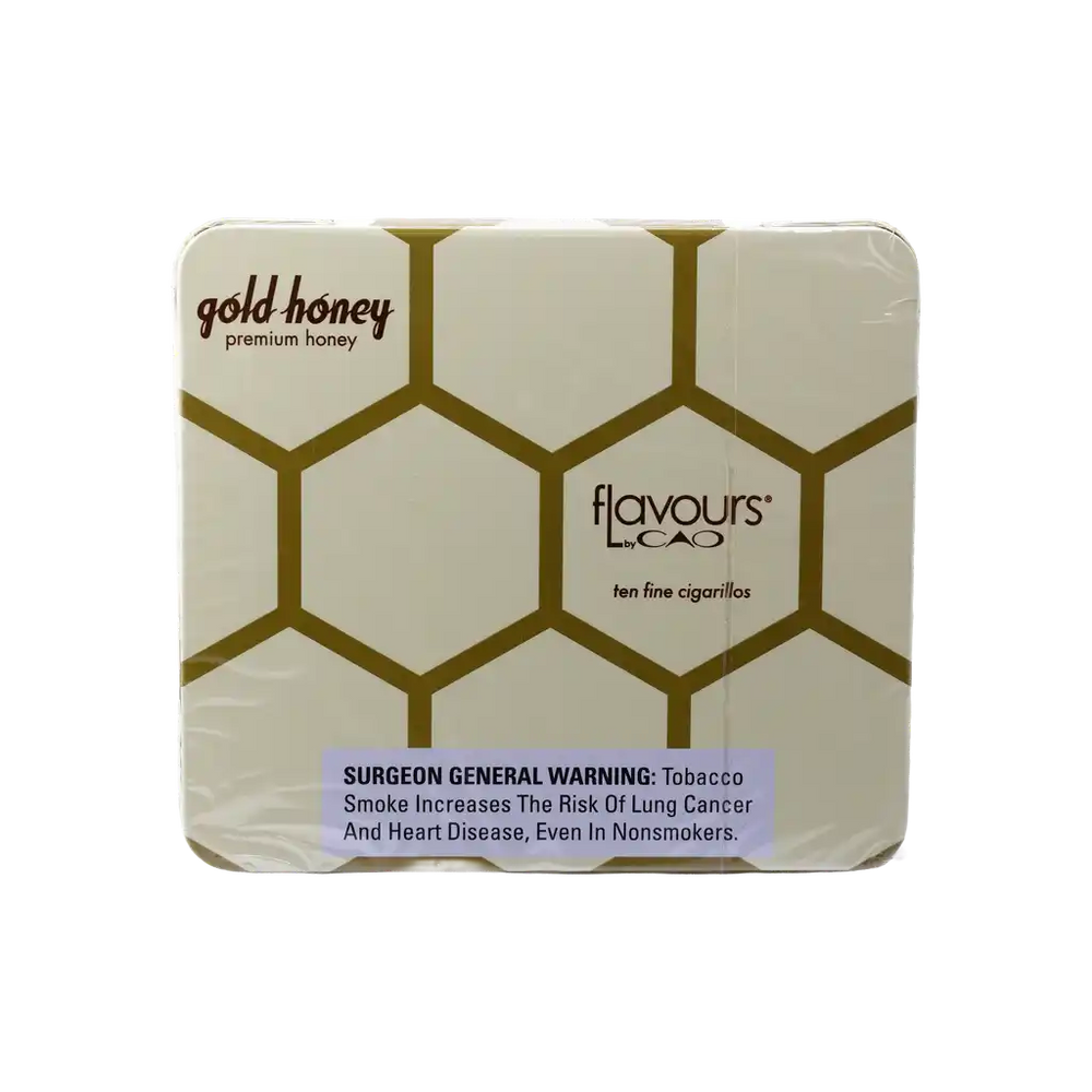 CAO Gold Honey Tin Cigarillos (4"X 30) | Box of 100