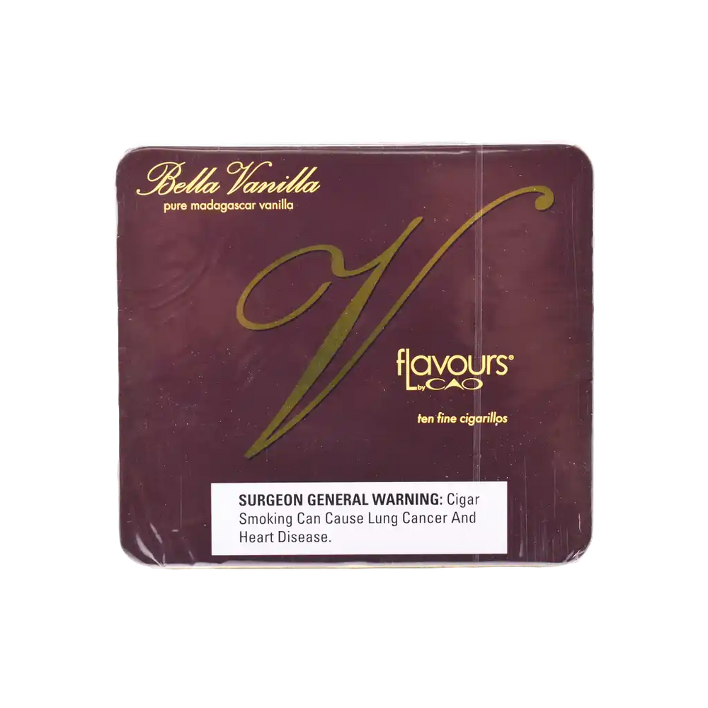 CAO Bella Vanilla Tin Mini (Cigarillos) (4.0"x30) | Box of 100