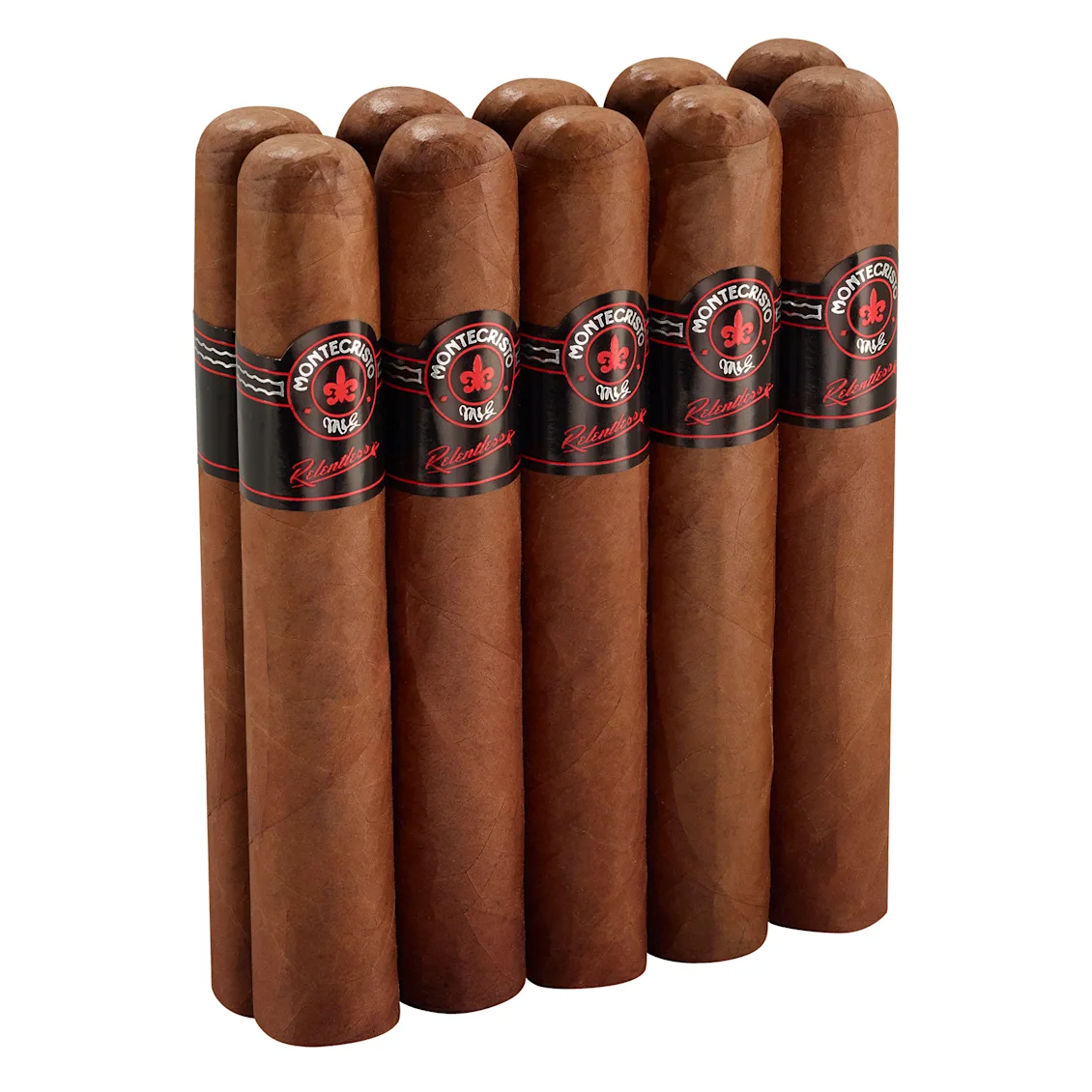Montecristo Relentless Magnum 10 Pack Natural | Gordo | Pack of 5