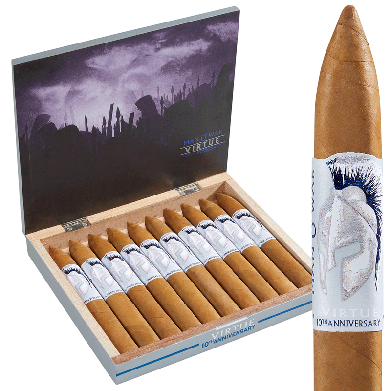 Man O' War Virtue 10th Anniversary Torpedo Box of 10