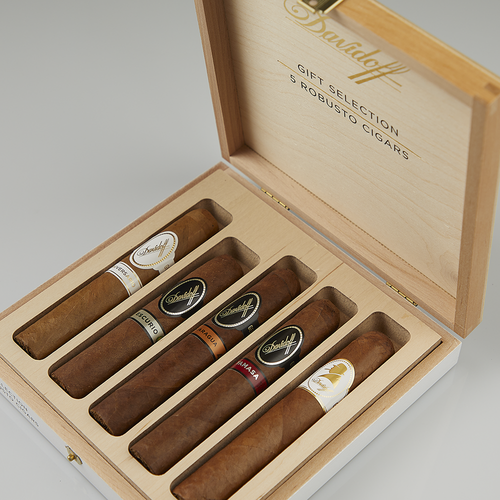Davidoff Gift Selection Robusto 5 Cigar Sampler
