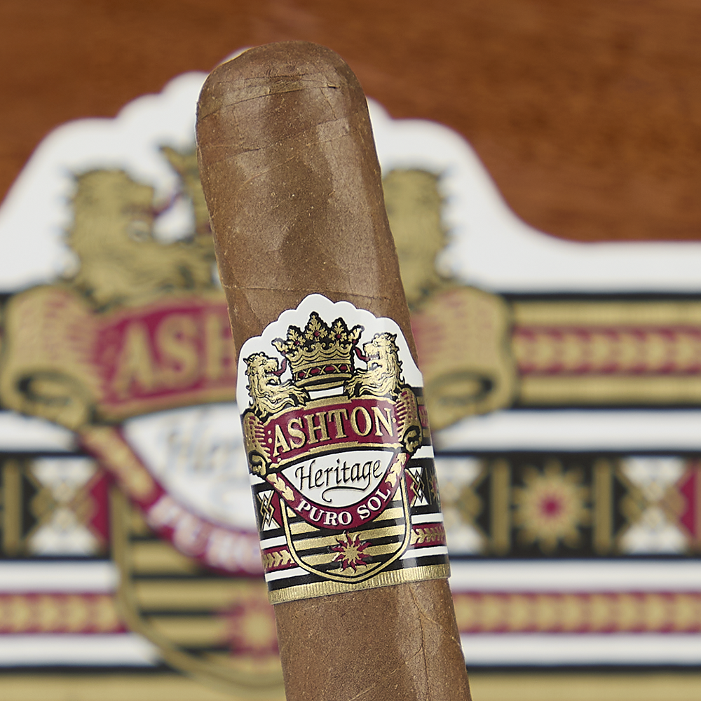 Ashton Heritage Puro Sol - Double Corona (Pack of 5)