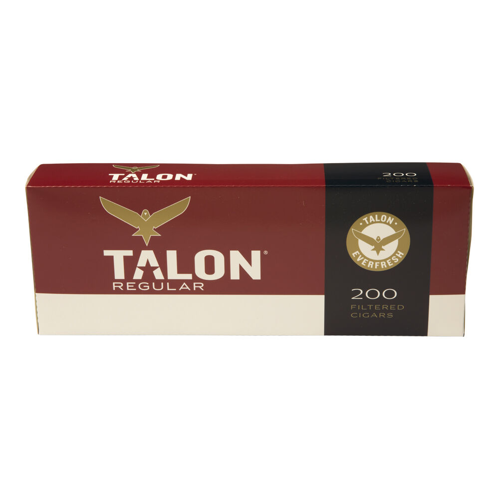 Talon Filtered Cigars | Regular 3 | 10 Packs of 20 (200 total)