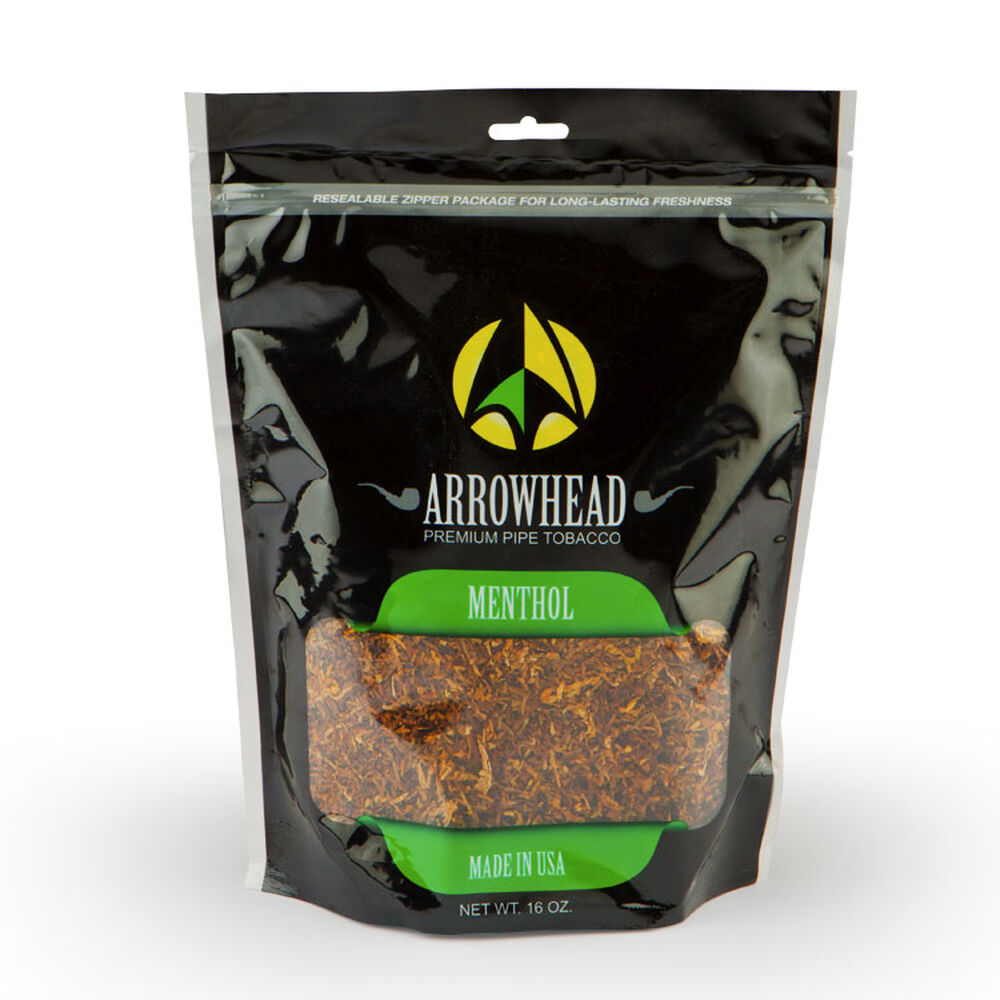 Arrowhead Pipe Tobacco | Menthol | 16oz. Bag