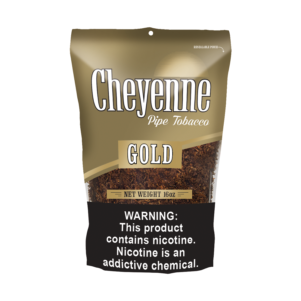 Cheyenne Fine-Cut Tobacco | Gold | 16 OZ. BAG