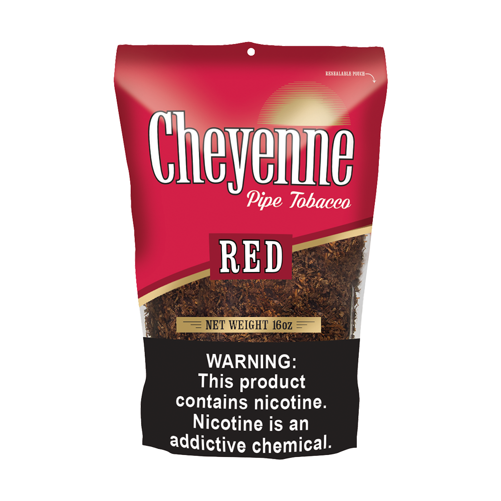 Cheyenne Fine-Cut Tobacco | Red | 16 OZ. BAG