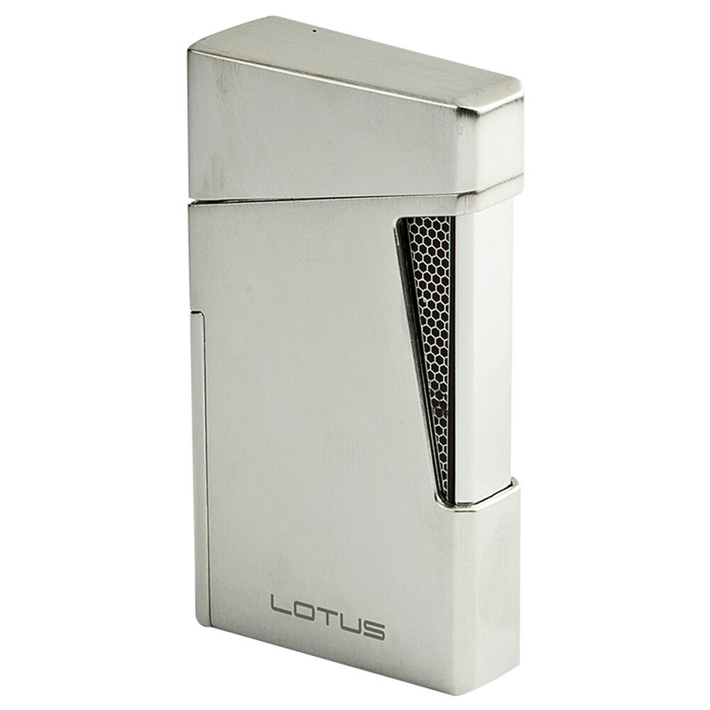 Lotus Cigar Lighters | Chrome Apollo Double Torch | Default