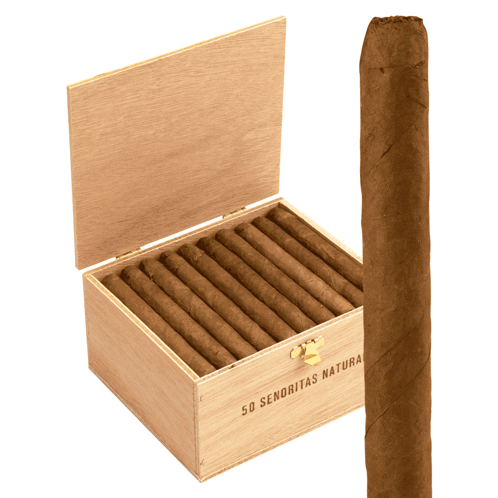 Western Supply Company Senoritas Natural / 3.87 x 31 Box of 50