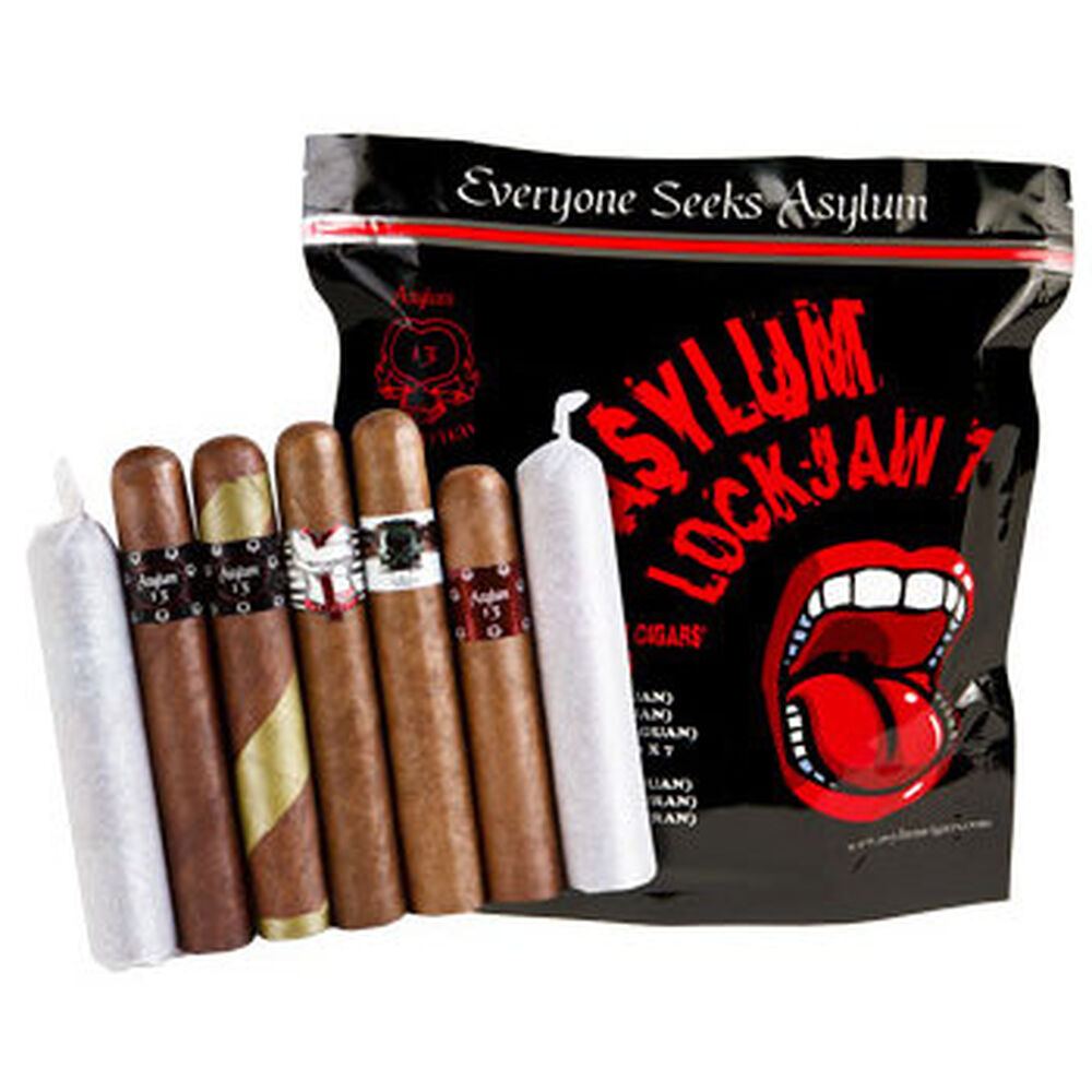 Cigar Samplers | Asylum Lock-Jaw 7 Sampler | Pack of 7