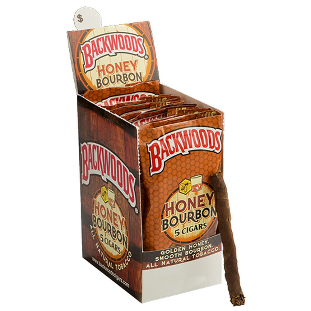 Backwoods Cigars | Honey Bourbon 4 | 8 Packs of 5 (40 total)