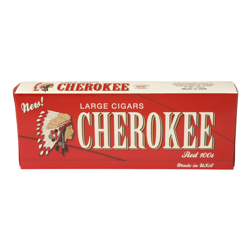 Cherokee Filtered Cigars | Full Flavor 3 | 10 Packs of 20 (200 total)