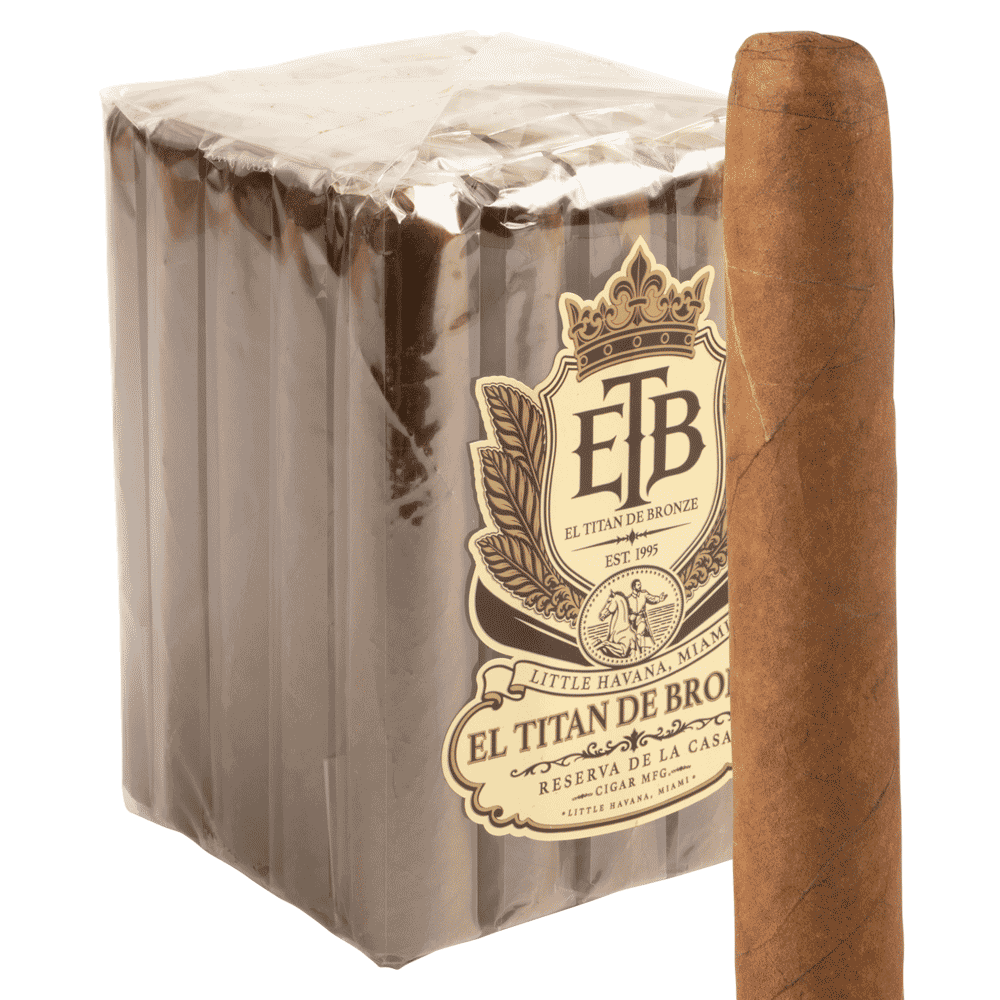 El Titan de Bronze Reserva Habano Robusto / 5 x 50 Bundle of 25