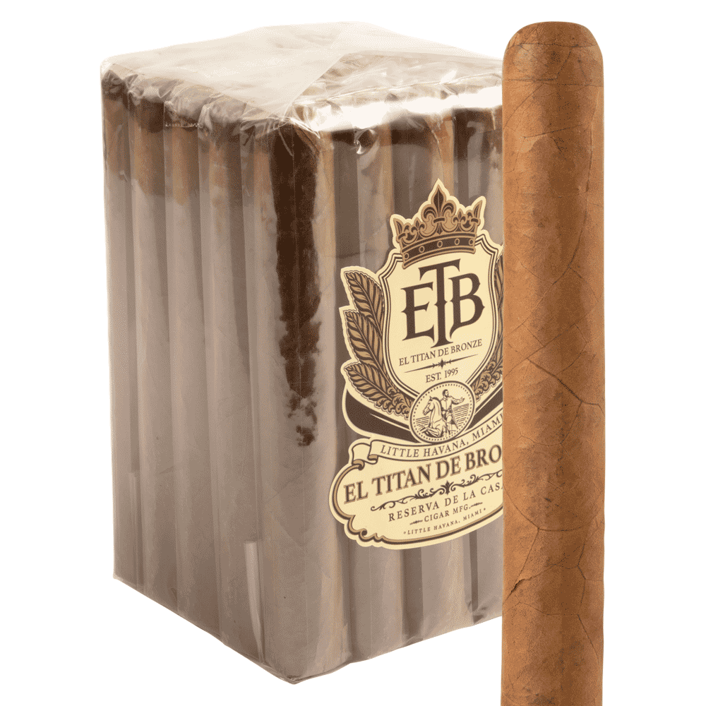 El Titan de Bronze Reserva Habano Toro / 6 x 52 Bundle of 25