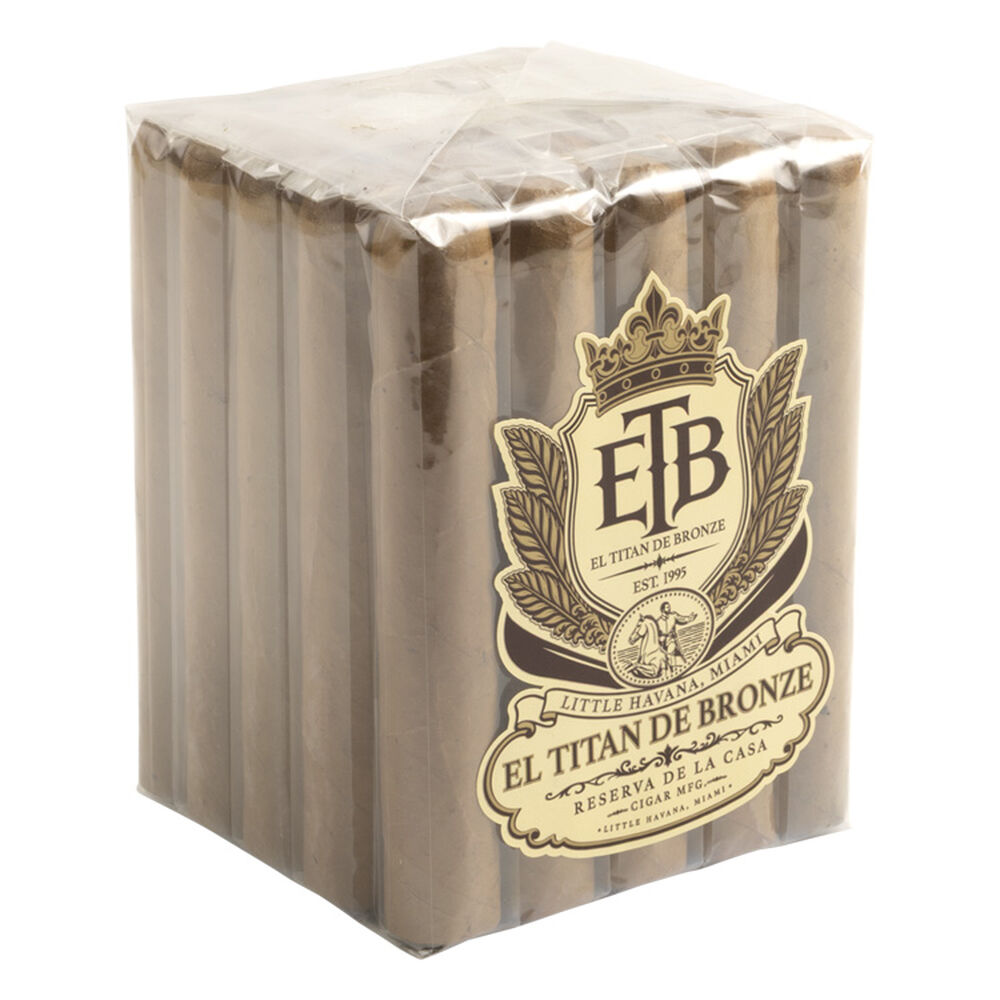El Titan de Bronze Reserva Connecticut | Robusto | Bundle of 25