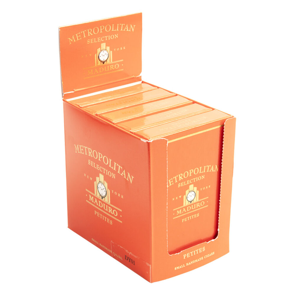 Ferio Tego Metropolitan Host Maduro | Petites 5PKS/5 | 5 Packs of 5 (total of 25)