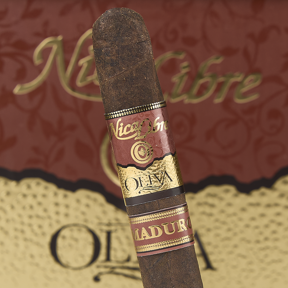 Nica Libre Oliva Maduro - Double Toro (Pack of 5)
