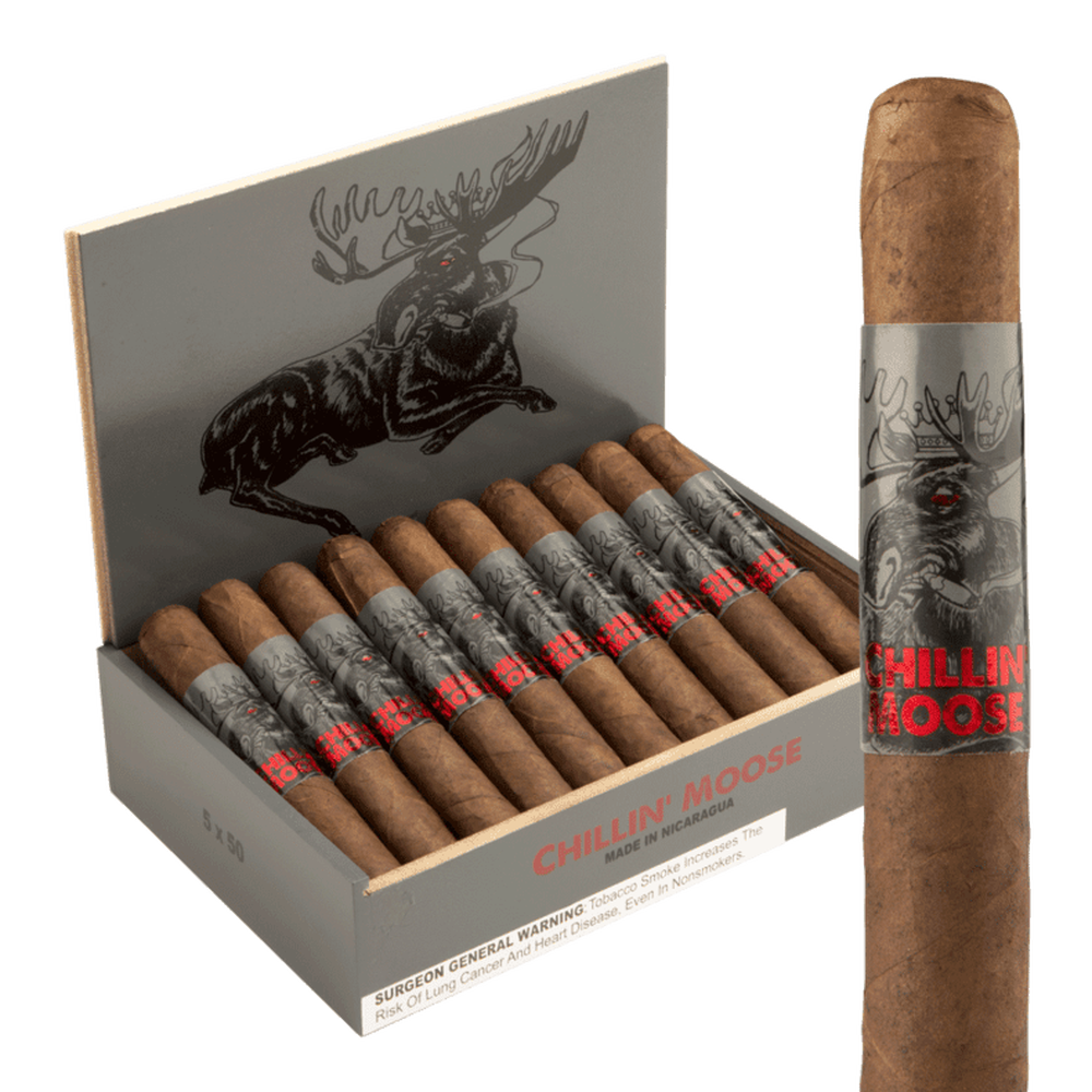Chillin' Moose Robusto / 5 x 50 Box of 20