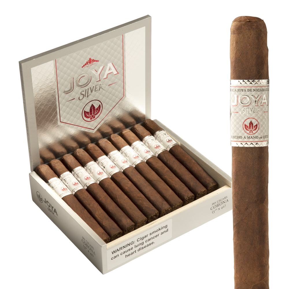 Joya Silver Corona / 5.5 x 42 Box of 20